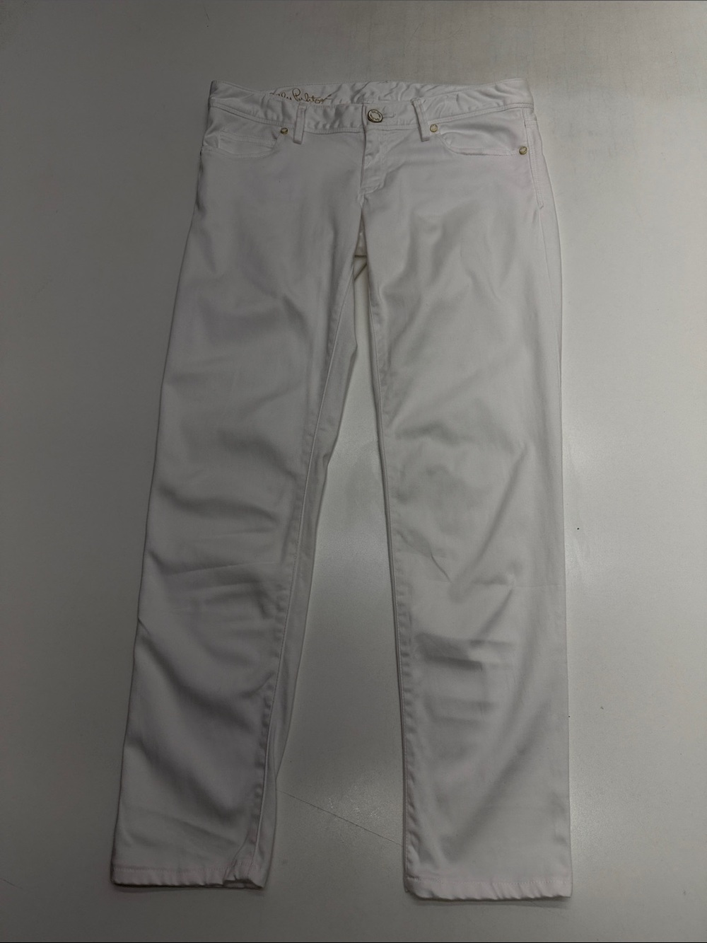 LILY PULITZER Women’s 4 White Soft WORTH SKINNY Jeans